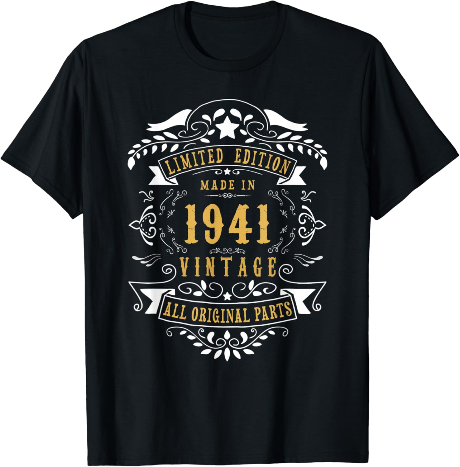 Buy 80 Years Old Made In 1941 80th Birthday Gift Idea Vintage T Shirt Online In Kazakhstan B07kf4pxbl