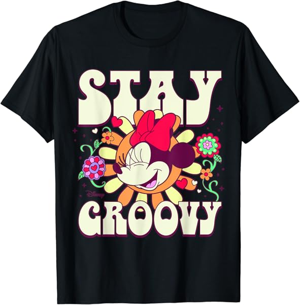 Disney - Minnie Stay Groovy T-Shirt