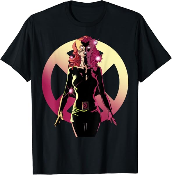 Marvel X-Men Jean Grey PHOENIX Form Graphic T-Shirt T-Shirt