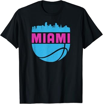 miami basketball t shirt