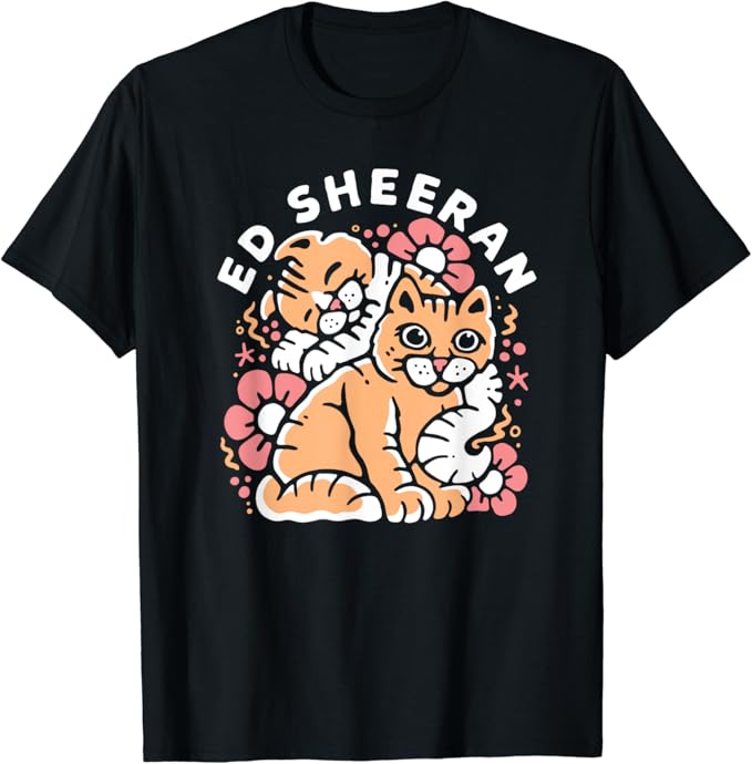 Ed Sheeran Cats T-Shirt