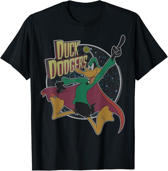 Looney Tunes Daffy Duck Vintage Portrait T-Shirt