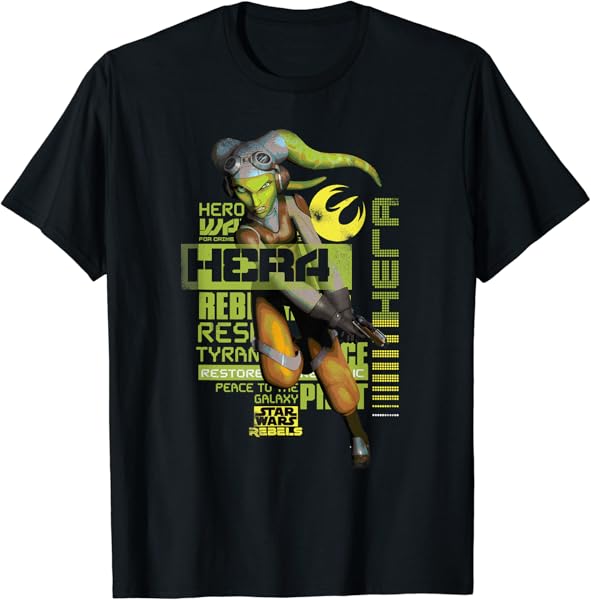 Star Wars Rebels Hera The Warrior T-Shirt