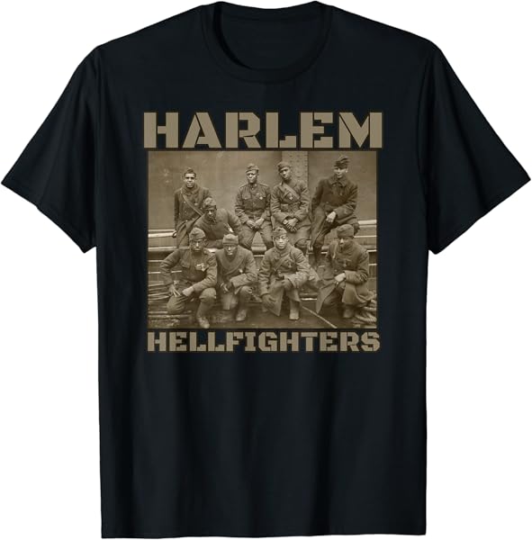 Black Military History USA Black History Harlem Hellfighters T-Shirt
