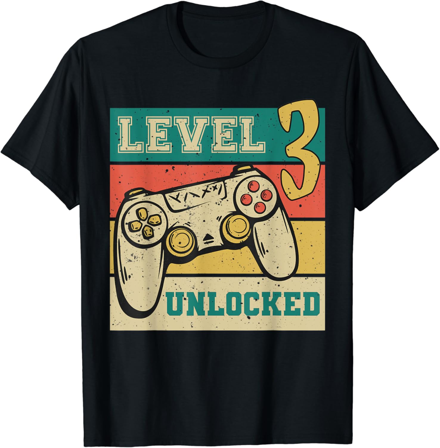 Birthday Gamer Shirt Level 3 Unlocked Video Game Lovers Birthday Gamer Shirt Level 3 Unlocked Video Game Lovers