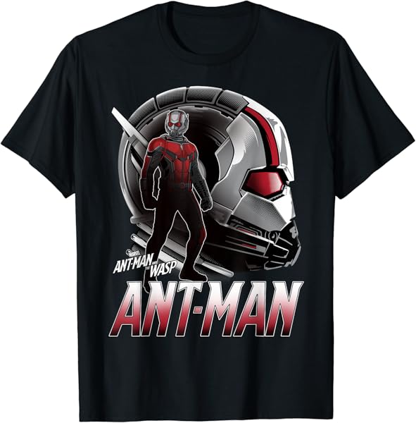 Marvel Ant-Man & The Wasp Scott Lang Profile Graphic T-Shirt T-Shirt