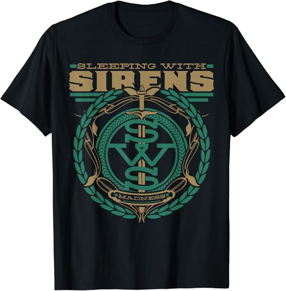 Sleeping With Sirens - Green Madness - Official Merchandise T-Shirt