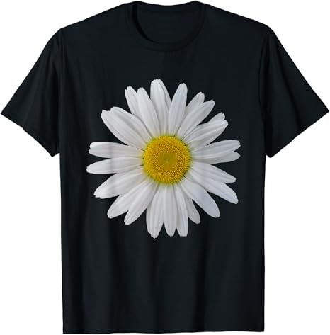 Amazon Co Jp 白いデイジーの花 咲くデイジー 花 花 デイジー Tシャツ ファッション