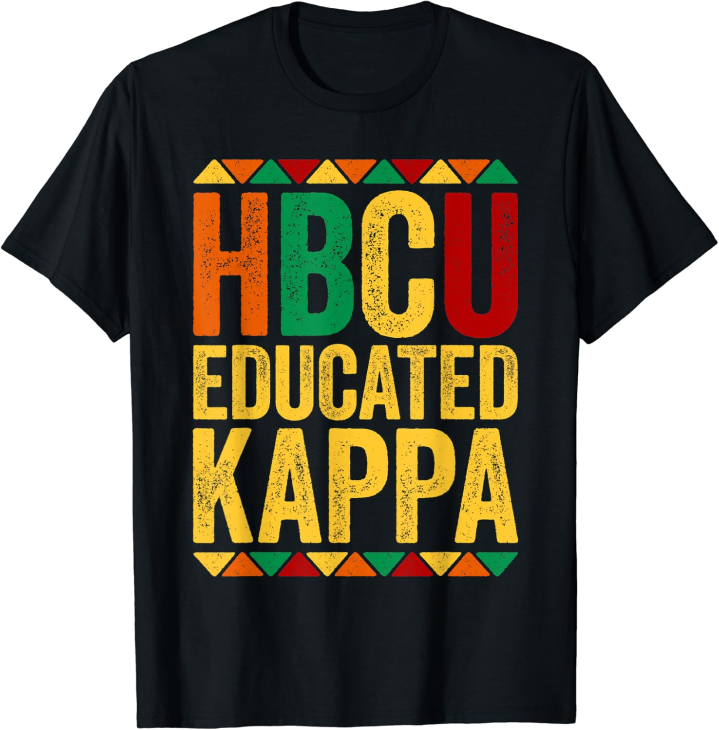 Amazon.com: HBCU Educated KAPPA T-Shirt Historical Black T-Shirt