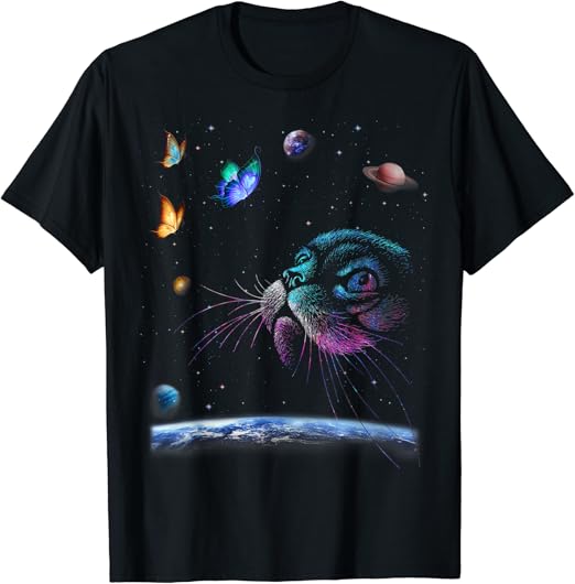 galaxy cat t shirt