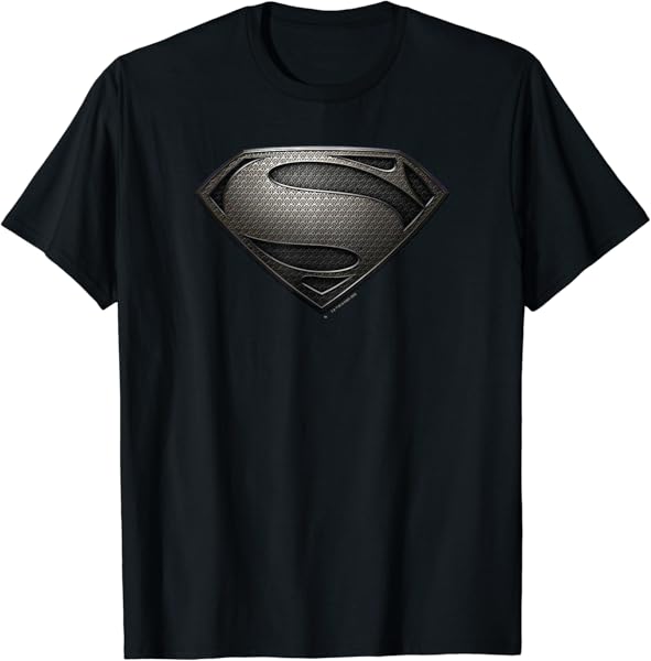 DC Comics Superman Black Kryptonian Symbol of Hope T-Shirt