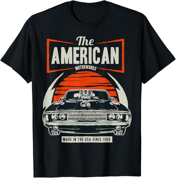 Classic American Muscle Cars Novelty T-Shirt T-Shirt