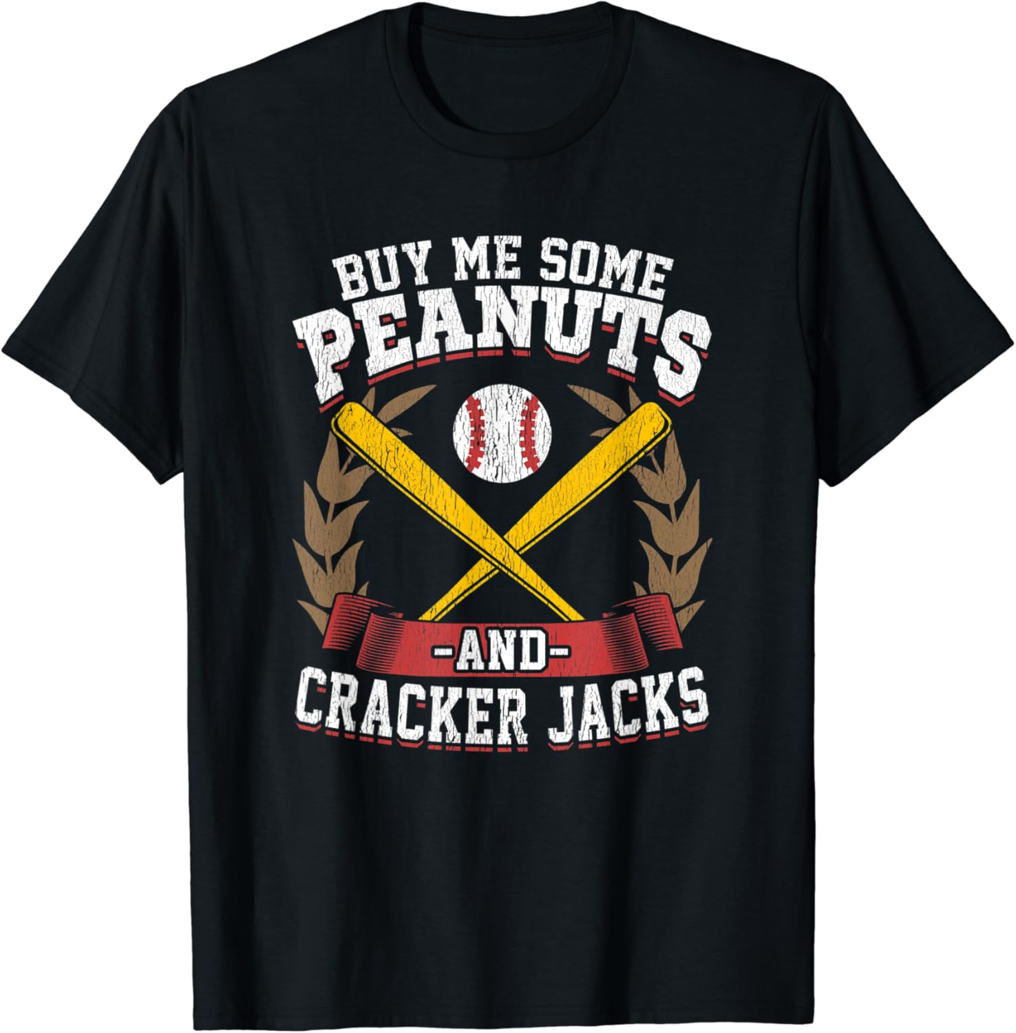 Baseball Shirt Buy Me Some Peanuts and Cracker Jacks tshirt
