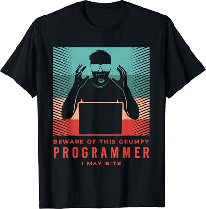 Amazon.com: Funny Programmer Outfit For A Coding Developer T-Shirt ...