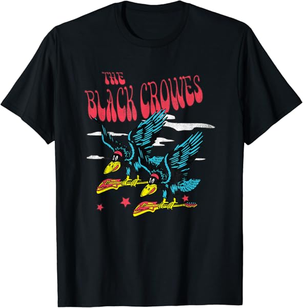 Official Black Crowes Flying Crowes T-Shirt