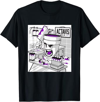 Purple drank t shirt Clearance