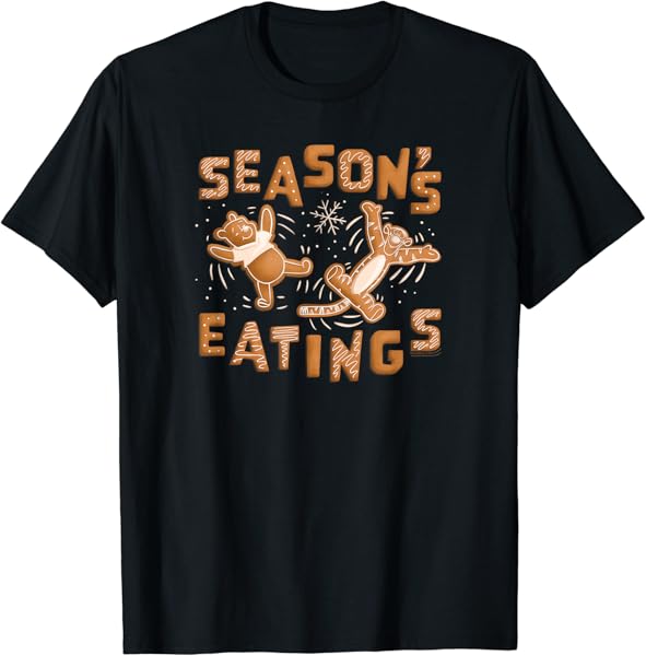 Disney Winnie the Pooh Tigger Gingerbread Season’s Eatings T-Shirt