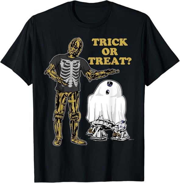 Star Wars Droids Trick or Treat Costumes Graphic T-Shirt T-Shirt