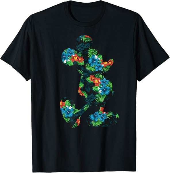 Disney Tropical Mickey Print T-Shirt
