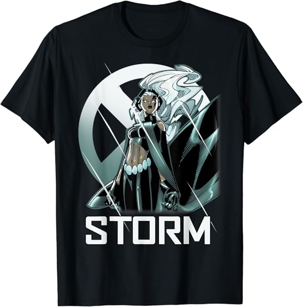 Marvel X-Men Storm The Calm Before Profile Graphic T-Shirt T-Shirt