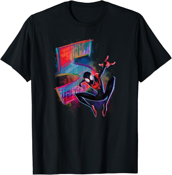 Marvel Spider-Man Miles Morales 5th Birthday Graphic T-Shirt