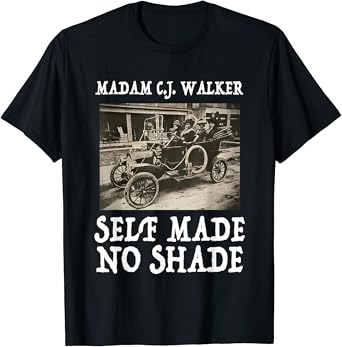 Madam cj walker t shirt Clearance
