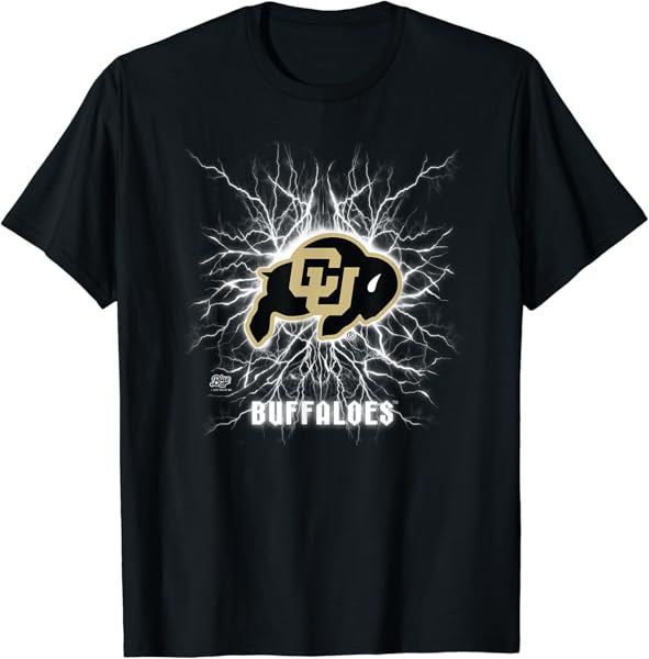 Colorado Buffaloes 90\'s Lightning Officially Licensed T-Shirt