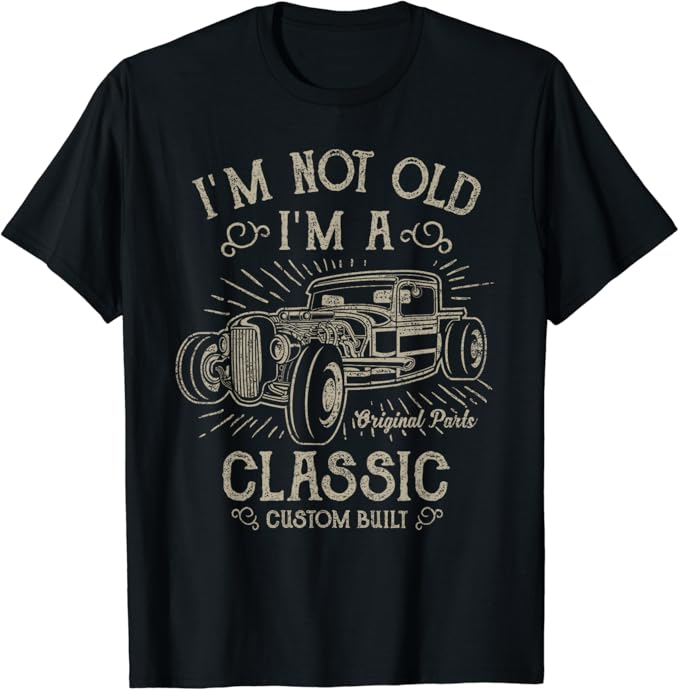 classic car tee shirt