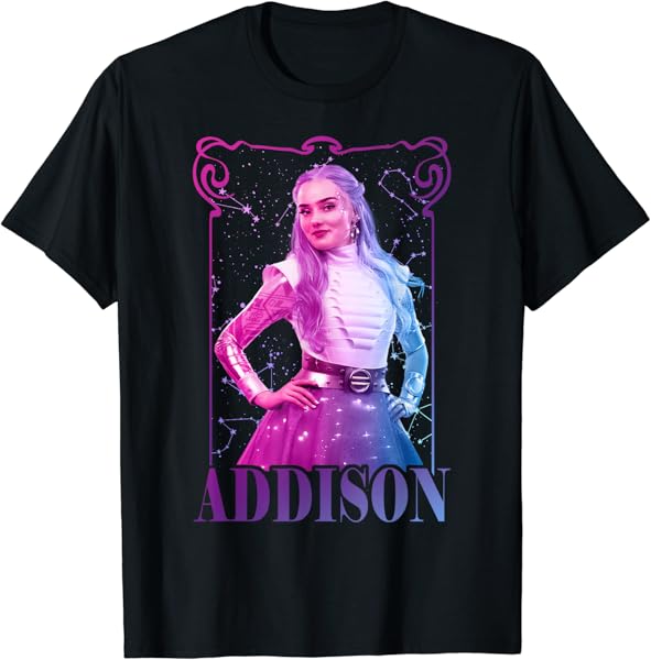 Disney Zombies 3 Addison Standing Pose Centered T-Shirt