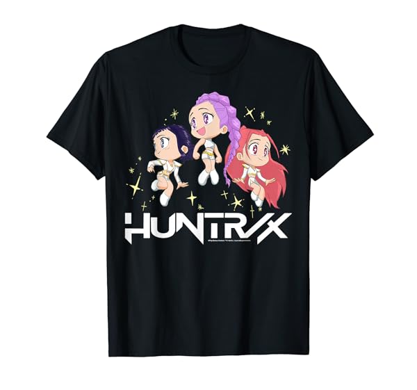 Huntrix Chibi Sparks Group Shot T-Shirt