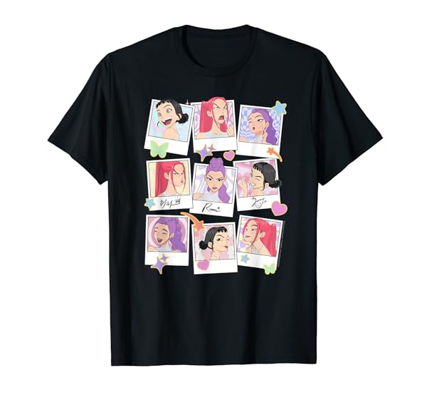 Huntrix Polaroid Frames T-Shirt