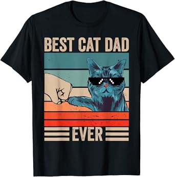 Cat dad shirt amazon Clearance