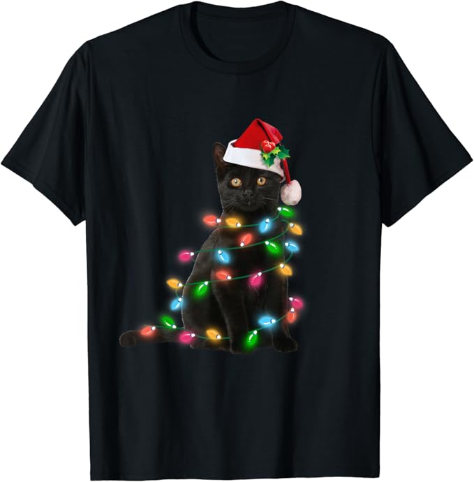 Cat christmas tee shirts Outlet