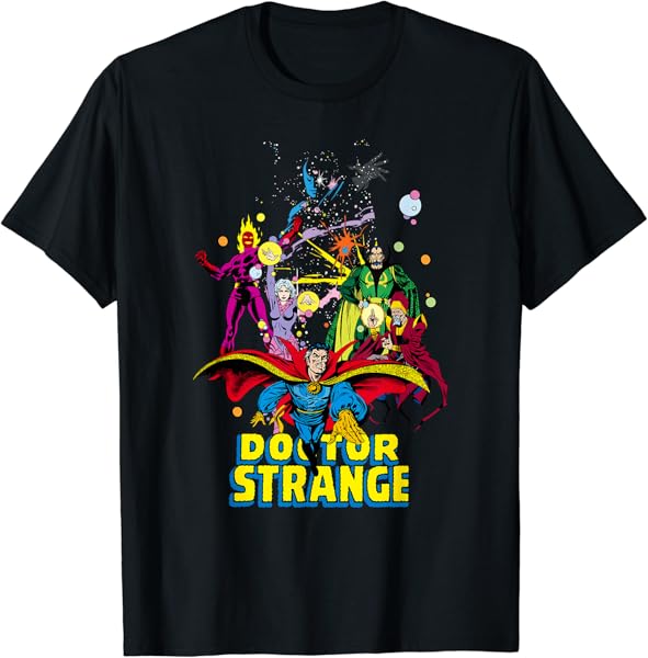 Marvel Comics Retro Doctor Strange Vintage Sorcerer T-Shirt