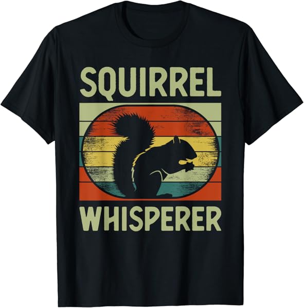 Cute Squirrel Art For Men Women Kids Rodent Squirrel Lovers T-Shirt