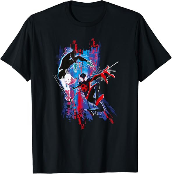 Marvel Spider-Man Across The Spider-Verse Part 1 Spider Duo T-Shirt