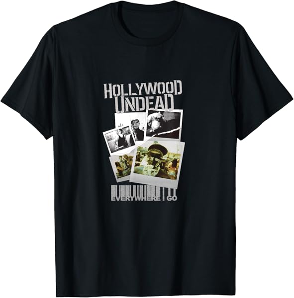 Hollywood Undead - Official Merchandise - Everywhere I Go T-Shirt