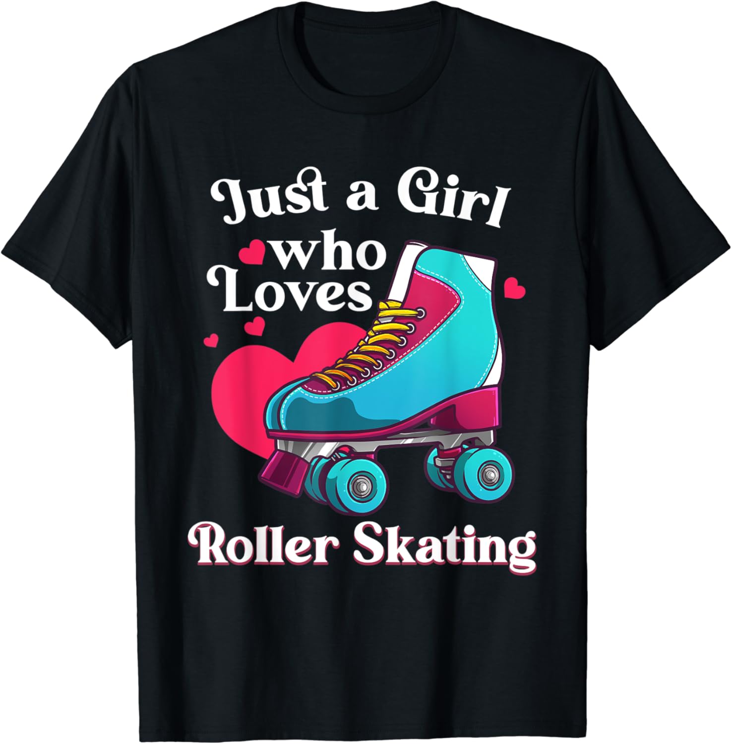 Amazon.com: Funny Roller Skating Gift For Girls Women Cool Roller Skate ...