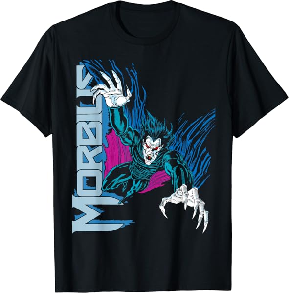 Marvel Morbius Comic Book Retro T-Shirt