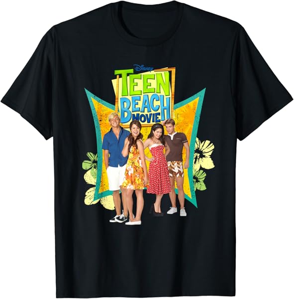 Disney Channel Teen Beach Movie Cast T-Shirt