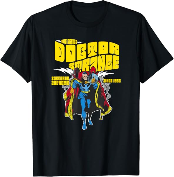 Marvel Avengers Doctor Strange Vintage Retro Comic 1963 T-Shirt