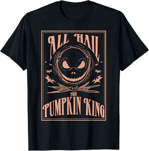 Disney The Nightmare Before Christmas Hail The Pumpkin King T-Shirt