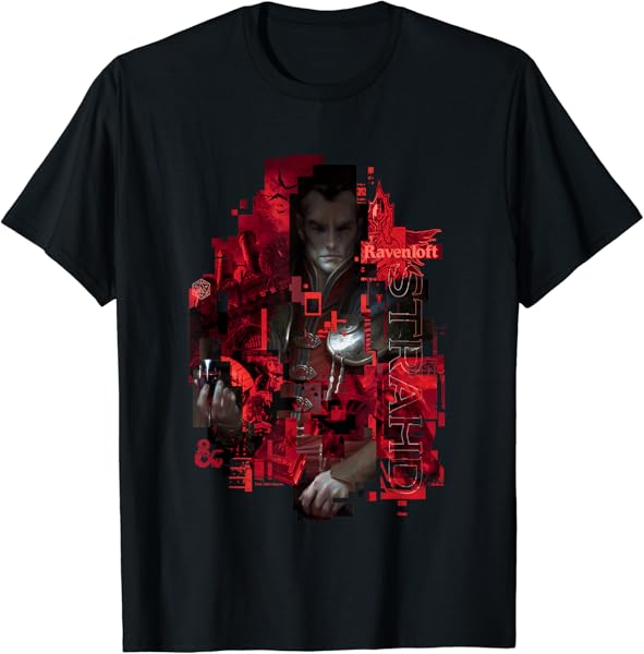 Dungeons & Dragons Ravenloft Strahd von Zarovich Portrait T-Shirt