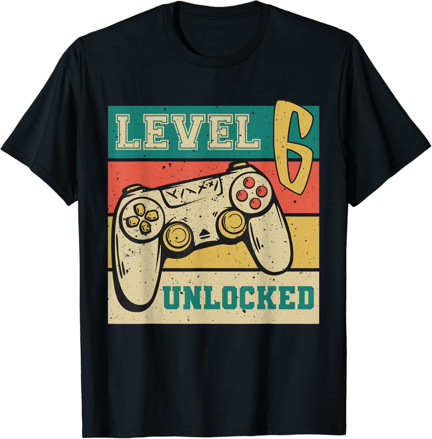 Birthday Gamer Shirt Level 6 Unlocked Video Game Lovers Birthday Gamer Shirt Level 6 Unlocked Video Game Lovers