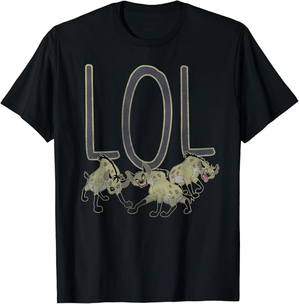 Disney The Lion King LOL Laughing Hyenas Group Vintage T-Shirt