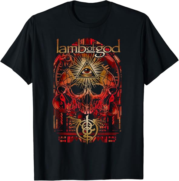Lamb of God – Stained Glass Yellow T-Shirt