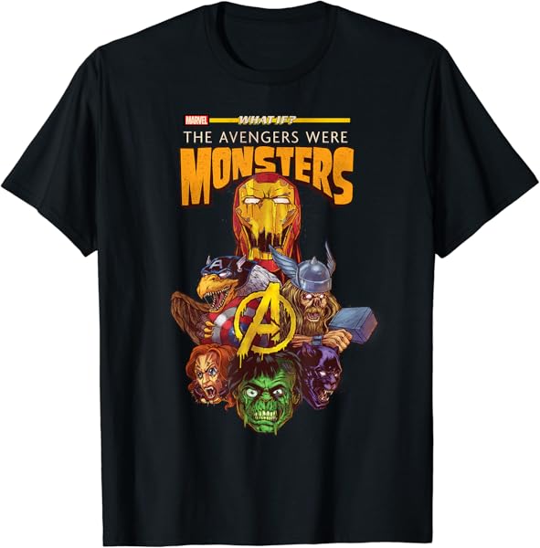 Marvel What If The Avengers Were Monsters T-Shirt