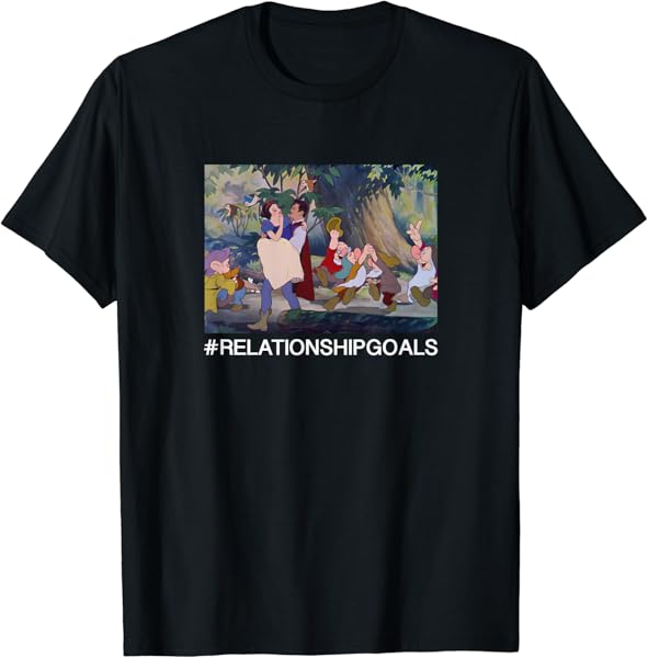 Disney Snow White and The Prince Relationship Goals T-Shirt