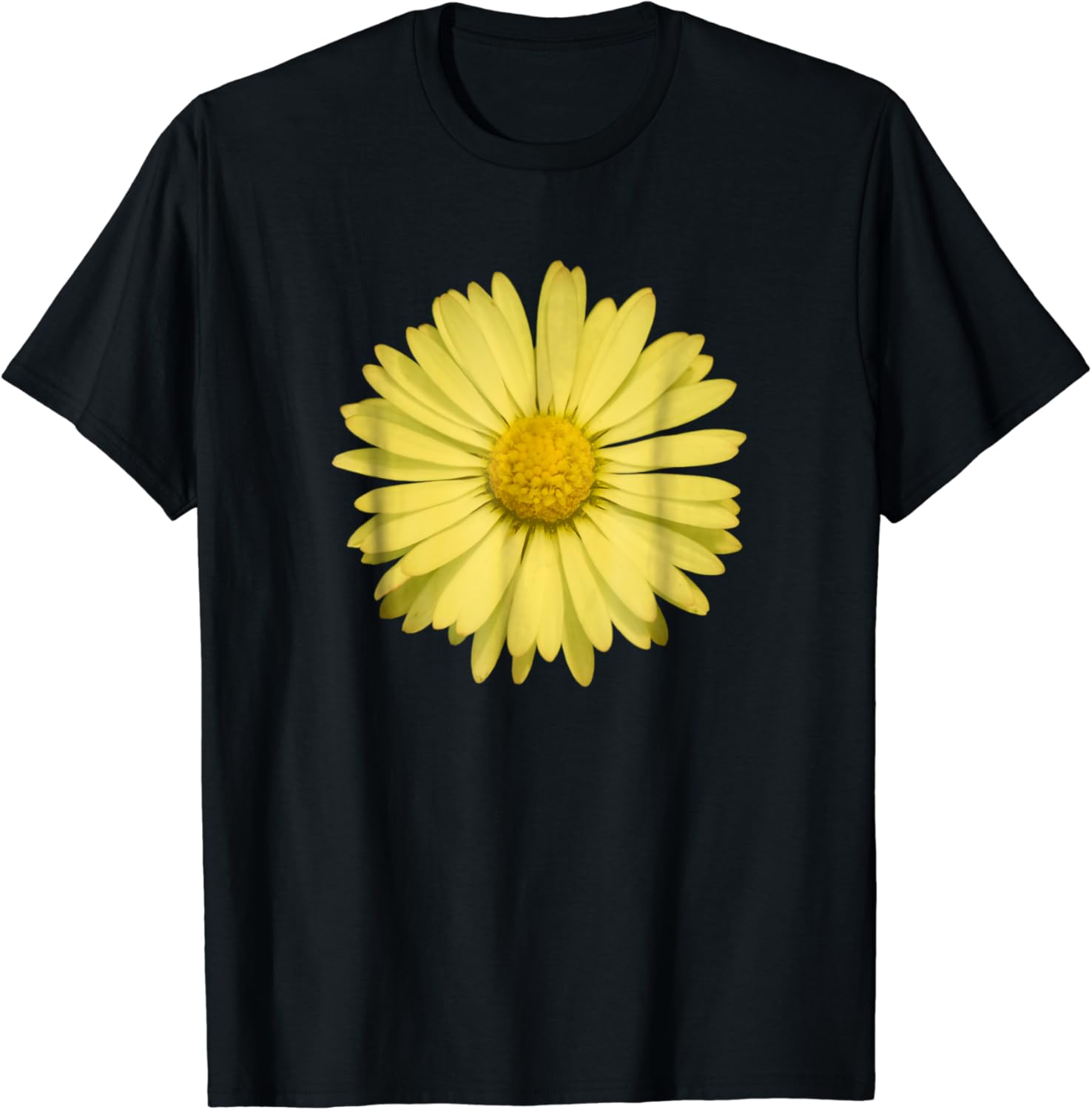 Yellow Daisy TShirt Flower Rave Tee Clothing