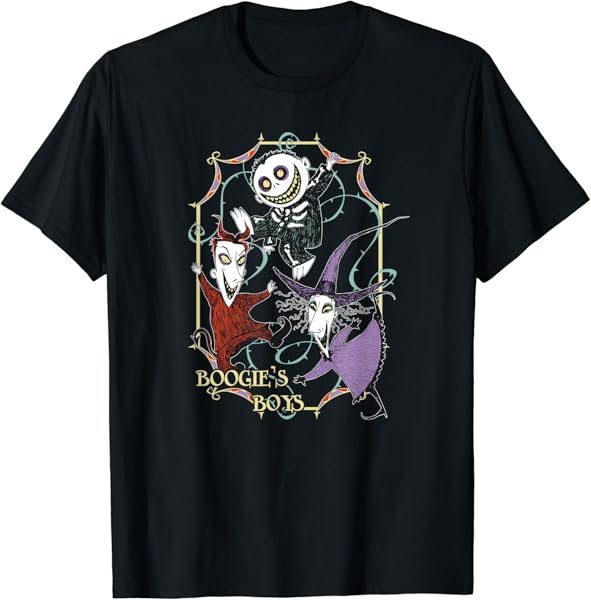 Disney The Nightmare Before Christmas Boogie Boys Gang T-Shirt